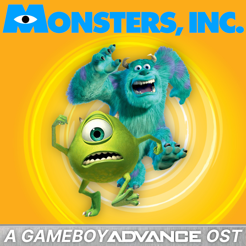 GBA Monsters Inc / モンスターズ インク 新品未開封 画像参照